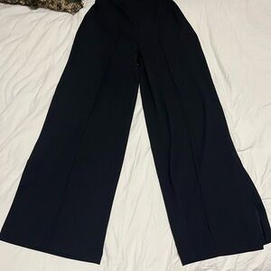 H&M Classic Black Wide-Leg Pants